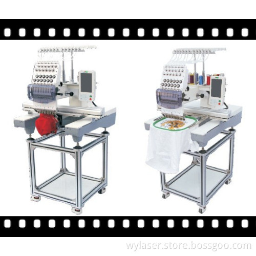 Single Head Embroidery Machine for Cross Embroidery